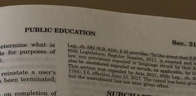 Texas Education Code